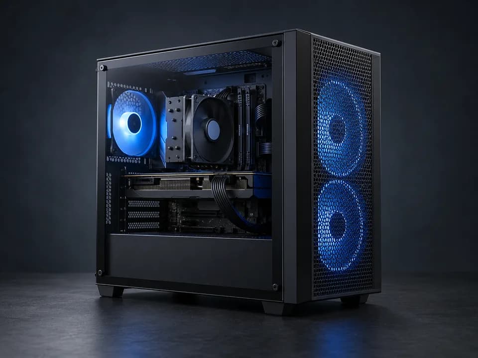 Illustrative PC for Budget Gaming