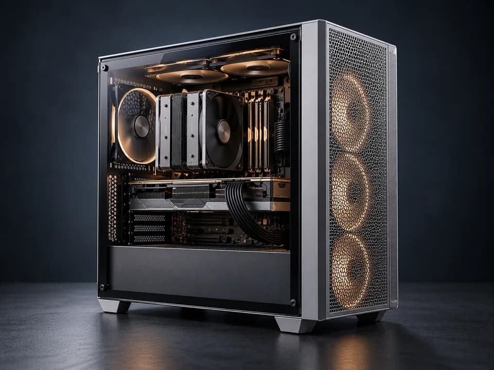 Illustrative PC for Creator / Video Editing
