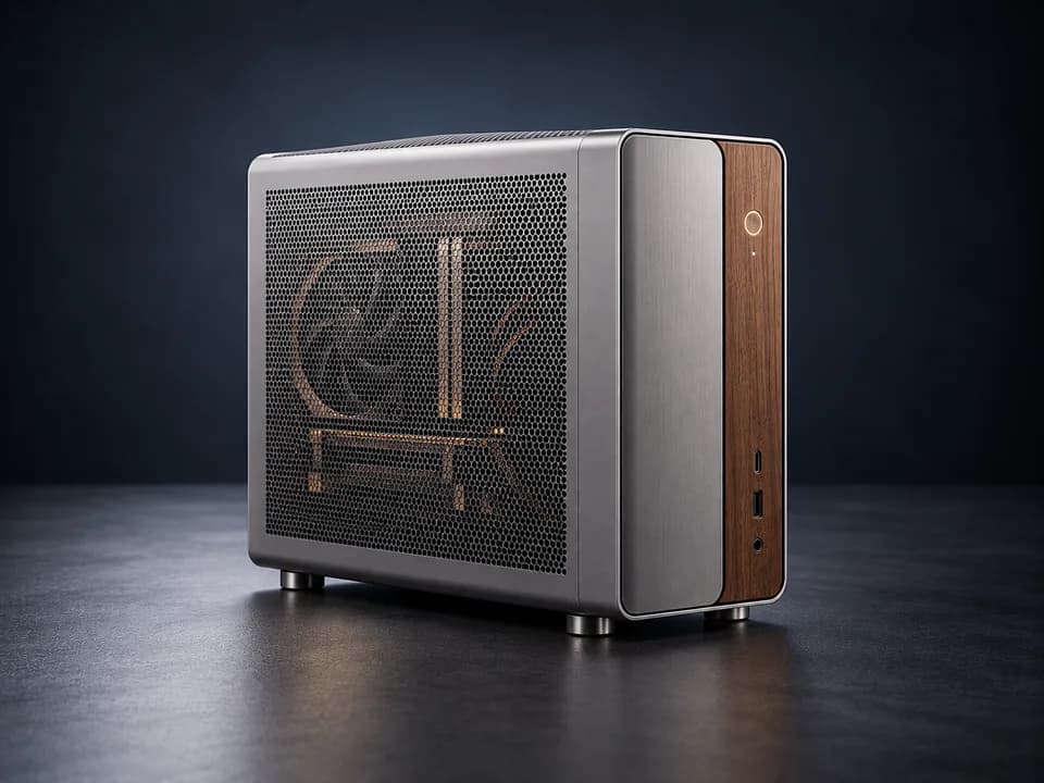 Illustrative PC for Small & Quiet PC